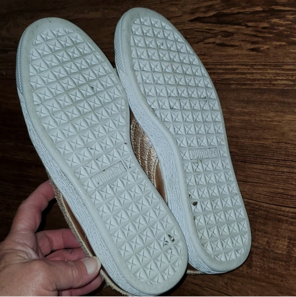 Puma Basket Heart Lunar Lux Big Girls Athletic Shoe Sneakers Size 5c - Picture 8 of 8